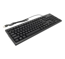 Клавиатура Genius Smart KB-100 Black {классическая раскладная, Genius Key support, влагоустойчивая, клавиш 105, провод 1,5 м, USB} [31300005419]