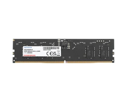 [Модуль памяти] A-data DDR5 8GB 4800MHz AD5U48008G-B OEM PC5-38400 CL40 DIMM 288-pin 1.1В single rank OEM