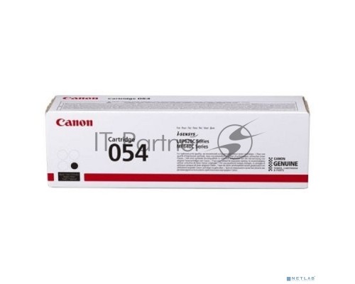 Картридж лазерный CANON 054H BK черный, увеличенной емкости для Canon i-Sensys LBP621Cw, Canon i-Sensys LBP621, Canon i-Sensys LBP623Cdw, Canon i-Sensys LBP623, Canon i-Sensys MF641Cw, Canon i-Sensys MF641, Canon i-Sensys MF643Cdw, Canon i-Sensys MF643, 