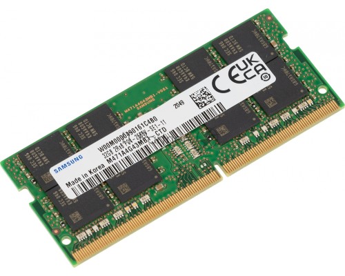 Модуль памяти Samsung SO-DIMM DDR4 32GB (PC4-21300) 2666MHz 1.2V (M471A4G43MB1-CTDDY)