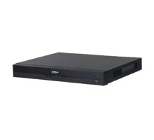 DAHUA DHI-NVR4216-16P-EI 16-канальный IP-видеорегистратор c PoE, 4K, H.265+, видеоаналитика, входящий поток до 256Мбит/с, 2 SATA III до 16Тбайт
