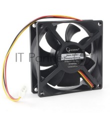 Вентилятор Gembird D8025HM-3 80x80x25, гидродинамический, 3 pin, провод 30 см {240}
