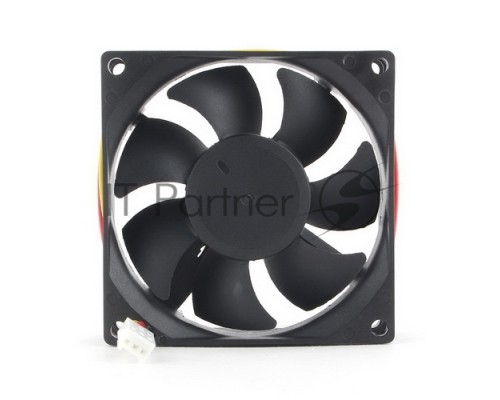 Вентилятор Gembird D8025HM-3 80x80x25, гидродинамический, 3 pin, провод 30 см {240}