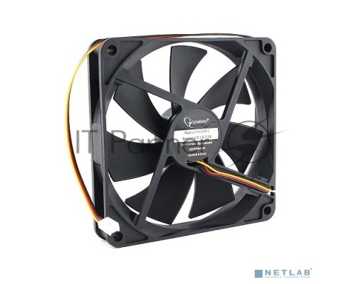 Вентилятор Gembird D14025HM-3 140x140x25, гидродинамический, 3 pin, провод 40 см {80}