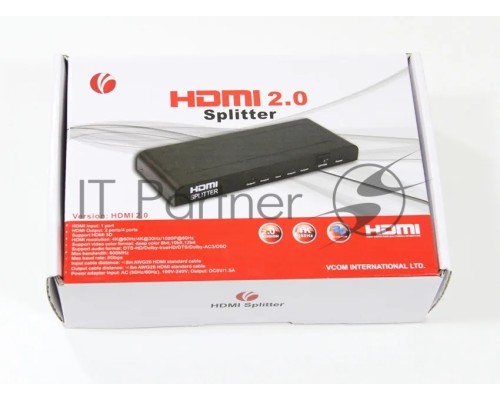Разветвитель HDMI 1X4 DD424 VCOM
