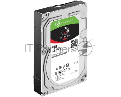 Жесткий диск SATA 8TB 7200RPM 6GB/S 256MB ST8000VN004 SEAGATE