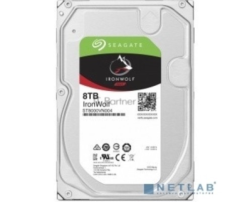 Жесткий диск SATA 8TB 7200RPM 6GB/S 256MB ST8000VN004 SEAGATE