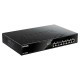 Коммутатор D-Link DGS-1008MP/A2A/B1A, Layer 2 unmanaged Gigabit Switch with PoE and Green Ethernet power save technology