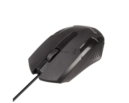Мышь проводная ExeGate Professional Standard SH-9025L2 черный, 1000 dpi, USB, кнопки - 3