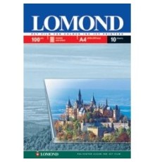 LOMOND 0708411 A4 пленка прозрачная односторонняя, 100мкр  (10 листов) 