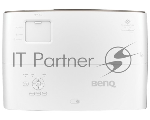 Проектор BENQ W2700 (DLP, 4K UHD, 3840x2160, 2000Lm, 30000:1, +2xНDMI, +USB, 2x5W speaker, 3D Ready, lamp 15000hrs, WHIT
