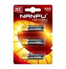 Nanfu Батарейка щелочная AAA (3шт.)