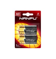 Nanfu Батарейка щелочная D (2шт.)