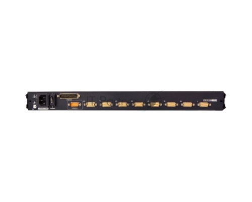 Переключатель-KVM 8-портовый IP  с ЖК-дисплеем Slideaway/ATEN SINGLE RAIL 8P PS/2-USB LCDKVMP 17INCH WIH IP