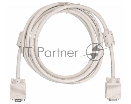 Кабель Buro CAB016S-10 VGA (m) VGA (m) 3м феррит.кольца серый