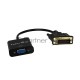 Кабель-переходник VCOM DVI-D 25M ---> VGA 15F  Telecom <TA491> Кабель-переходник DVI-D 25M ---> VGA 15F  Telecom <TA491>