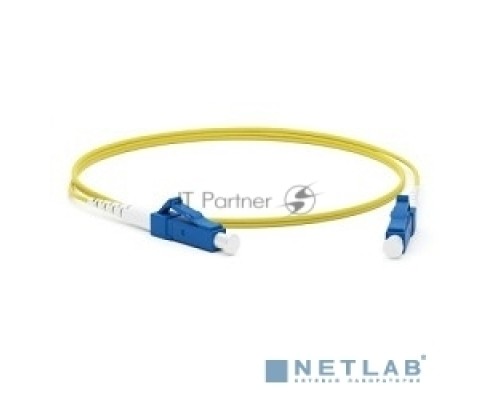 [Патч-корд] Hyperline FC-S2-9-LC/­UR-LC/­UR-H-1M-LSZH-YL Патч-корд волоконно-оптический (шнур) SM 9/­125 (OS2), LC/­UPC-LC/­UPC, 2.0 мм, simplex, LSZH, 1 м
