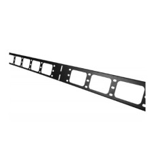 ЦМО Вертикальный кабельный органайзер в шкаф, ширина 150 мм 27U, цвет черный