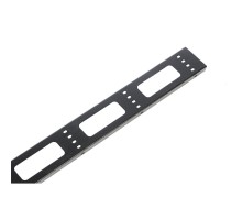 ЦМО Вертикальный кабельный органайзер для стойки внешний с окнами, ширина 95 мм 38U, цвет черный (ВКО-СТК-38-9005)