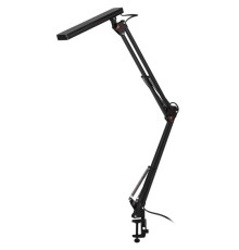 ЭРА Б0058338 Настольный светильник NLED-507-8W-BK светодиодный на струбцине чёрный выбор цвет температуры