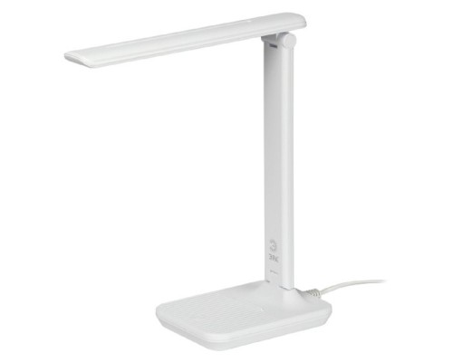 [Настольные светильники] ЭРА Б0057192 Настольный светильник NLED-500-10W-W светодиодный белый, выбор цвет температуры, три уровня яркости