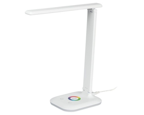 [Настольные светильники] ЭРА Б0057194 Настольный светильник NLED-502-11W-W светодиодный белый ,  выбор цвет температуры, три уровня яркости