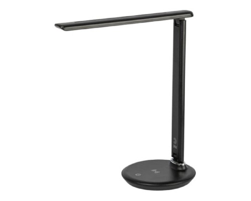 [Настольные светильники] ЭРА Б0057197 Настольный светильник NLED-504-10W-BK светодиодный черный,  выбор цвет температуры, три уровня яркости