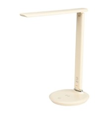 ЭРА Б0057198 Настольный светильник NLED-504-10W-BG светодиодный бежевый,  выбор цвет температуры, три уровня яркости