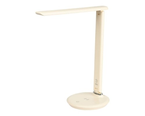 [Настольные светильники] ЭРА Б0057198 Настольный светильник NLED-504-10W-BG светодиодный бежевый,  выбор цвет температуры, три уровня яркости