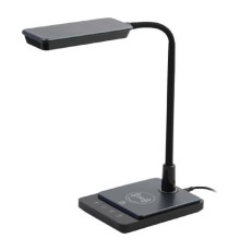 ЭРА Б0052777 Настольный светильник NLED-499-10W-BK светодиодный черный , выбор цвет температуры, три уровня яркости