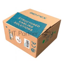 Кабель сетевой UTP 4 пары cat6 solid 0.55мм Cu 305м серый