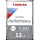 Жесткий диск Toshiba SATA-III 12Tb HDWR21CUZSVA X300 (7200rpm) 256Mb 3.5