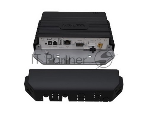 Точка доступа Mikrotik RBLtAP-2HnD&;R11e-LTE LtAP LTE kit with dual core 880MHz CPU, 128MB RAM, 1 x Gigabit LAN, built-in High Power 2.4Ghz 802.11b/g/n Dual Chain wireless with integrated antenna, LTE modem (for International bands 1/2/3/5/7/8/20/38/40) 