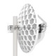 Точка доступа RBLHG-60ad  (60Ghz antenna with 802.11ad wireless, 650MHz CPU, 64MB RAM, 10/100Mbps LAN port, RouterOS L3, POE, PSU) for use as CPE in Point -to-Multipoint setups for connections up to 800m with wAP 60G AP {5}