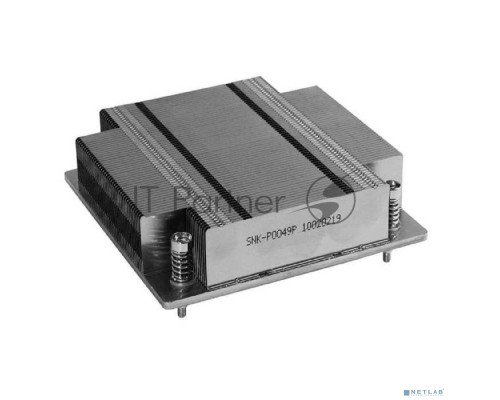 Радиатор Supermicro SNK-P0049P 1U Passive Enhanced Performance CPU Heat Sink for Intel Socket H Series Processors Радиатор Supermicro SNK-P0049P 1U Passive Enhanced Performance CPU Heat Sink for Intel Socket H Series Processors