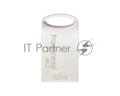 Флеш диск Transcend 4GB, Transcend Высокоскоростной USB Gen 3.1 накопитель на основе флеш-памяти MLC, метал, Silver