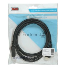 Кабель аудио-видео Buro v 1.2 DisplayPort (m)/DisplayPort (m) 3м. Позолоченные контакты черный (BHP DPP_1.2-3)