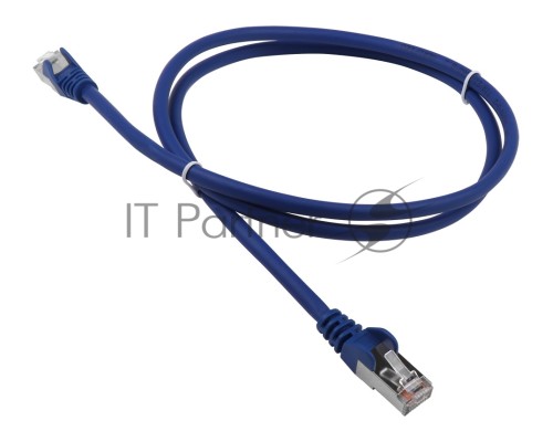 Патч-корд LANMASTER LSZH FTP кат.5e, 3.0 м, синий