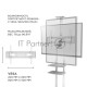 Стойка для телевизора с кронштейном ONKRON TS1881 50
