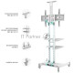Стойка для телевизора с кронштейном ONKRON TS1881 50