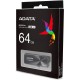 Флеш Диск ADATA 64GB UE700 Pro, USB 3.2, Черный, металлич, read/write 360/180Mb/s