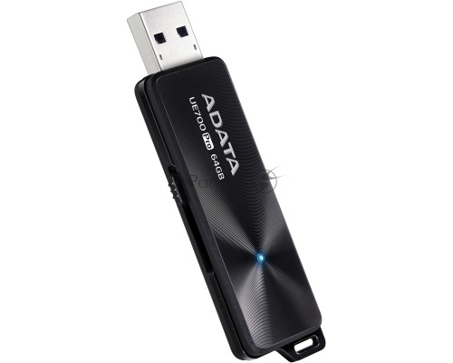 Флеш Диск ADATA 64GB UE700 Pro, USB 3.2, Черный, металлич, read/write 360/180Mb/s