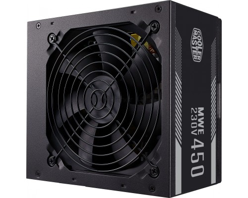 Блок питания Cooler Master MWE White, 450W, ATX, 120mm, 6xSATA, 2xPCI-E(6+2), APFC, 80+ White MPE-4501-ACABW-EU