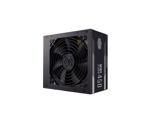 Блок питания Cooler Master MWE White, 450W, ATX, 120mm, 6xSATA, 2xPCI-E(6+2), APFC, 80+ White MPE-4501-ACABW-EU