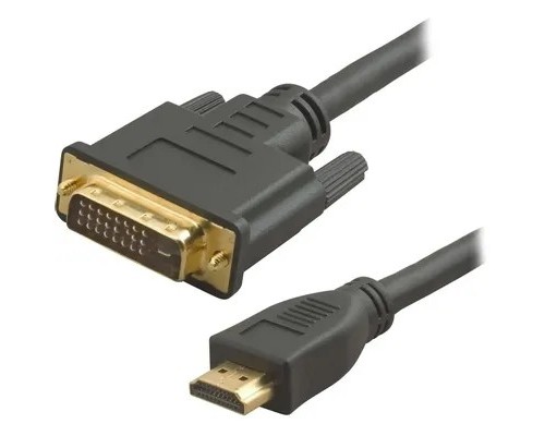 [кабели] Кабель аудио-видео Lazco WH-141 HDMI (m)/DVI-D(m) 20м. позолоч.конт. черный (WH-141(20M))