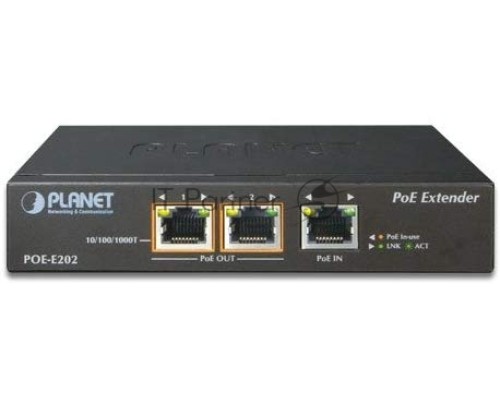 POE-E202 PoE расширитель 1-Port 802.3at PoE+ to 2-Port 802.3af/at Gigabit PoE Extender