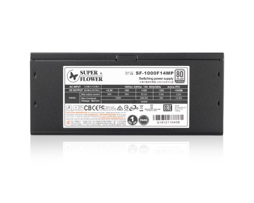 блок питания 1000 Ватт Super Flower Power Supply Leadex Platinum, 1000W, ATX, 135mm, 10xSATA, 6xPCI-E(6+2), APFC, 80+ Platinum, Full Modular блок питания 1000 Ватт Super Flower Power Supply Leadex Platinum, 1000W, ATX, 135mm, 10xSATA, 6xPCI-E(6+2), APFC, 80+ Platinum, Full Modular