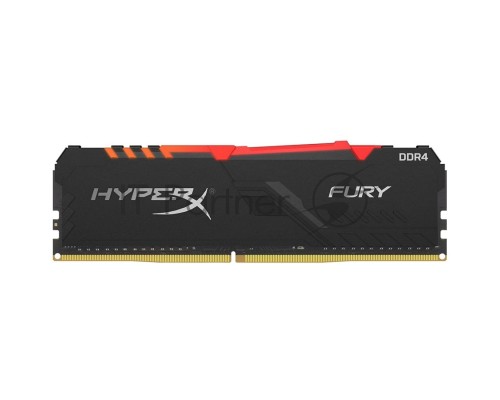 DDR 4 DIMM 16Gb PC27700, 3466Mhz, Kingston HyperX FURY RGB CL16 (HX434C16FB3A/16) (retail)