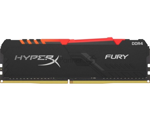 DDR 4 DIMM 16Gb PC27700, 3466Mhz, Kingston HyperX FURY RGB CL16 (HX434C16FB3A/16) (retail)