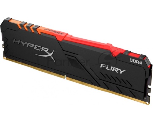 DDR 4 DIMM 16Gb PC27700, 3466Mhz, Kingston HyperX FURY RGB CL16 (HX434C16FB3A/16) (retail)